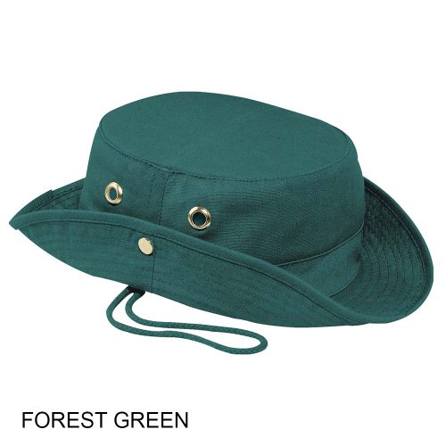#004-3C120M - Bush Style Canvas Hat - Image 3