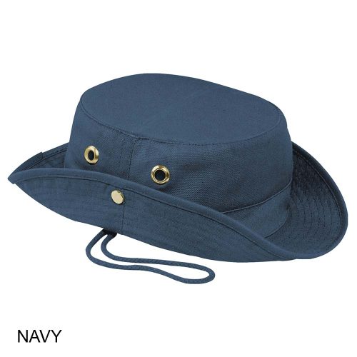 #004-3C120M - Bush Style Canvas Hat - Image 4