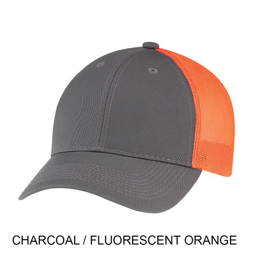#004-6H640M/2/7M - ENZYME WASHED Deluxe Chino Twill with SOFT Mesh Back Trucker Cap - Image 9