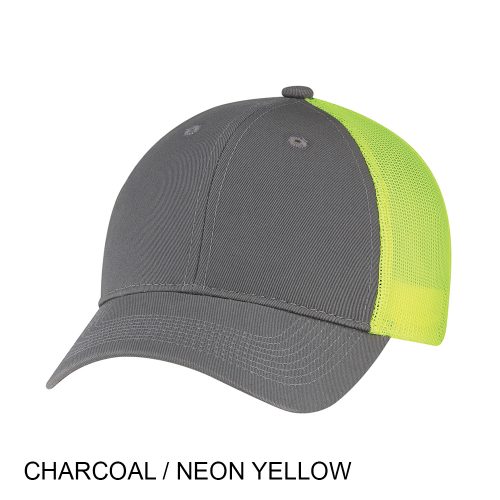 #004-6H640M/2/7M - ENZYME WASHED Deluxe Chino Twill with SOFT Mesh Back Trucker Cap - Image 10