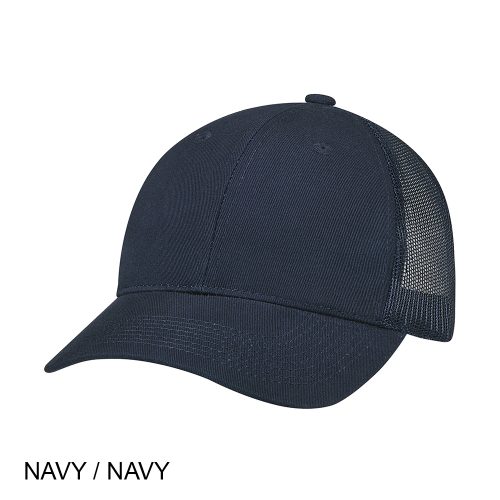 #004-6H640M/2/7M - ENZYME WASHED Deluxe Chino Twill with SOFT Mesh Back Trucker Cap - Image 12
