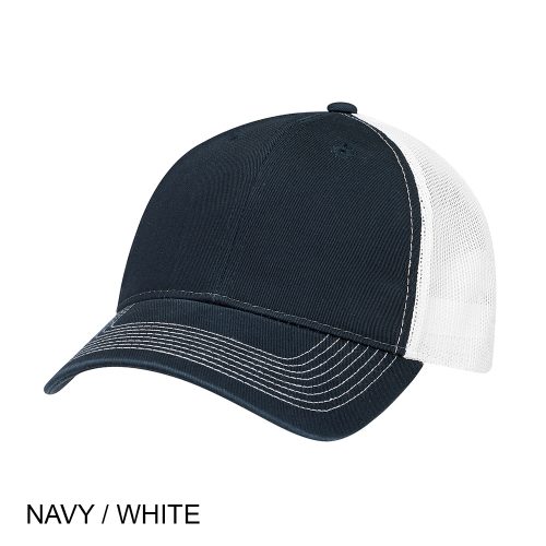#004-6H640M/2/7M - ENZYME WASHED Deluxe Chino Twill with SOFT Mesh Back Trucker Cap - Image 14