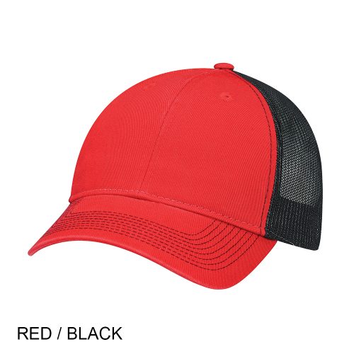 #004-6H640M/2/7M - ENZYME WASHED Deluxe Chino Twill with SOFT Mesh Back Trucker Cap - Image 16
