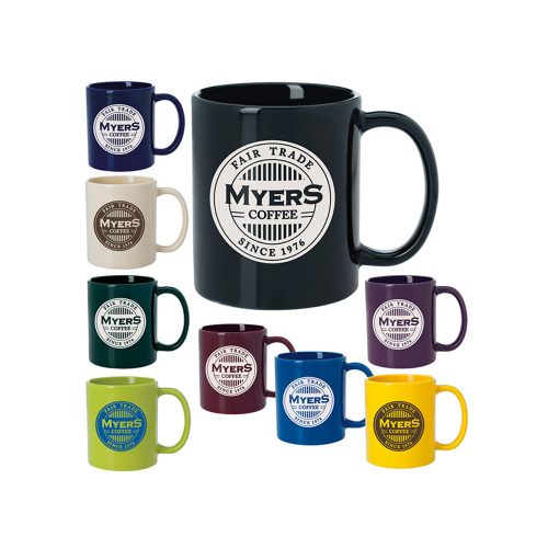 #009-45140C - Budget Mug (Colours) Imprinted - 11oz