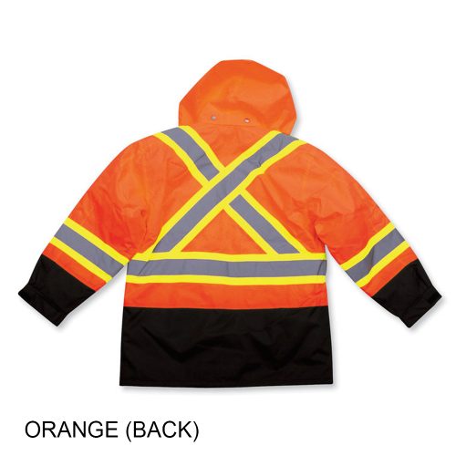 #010-BK133 - Waterproof Rain Jacket with Removable Quilt Lining - Image 4
