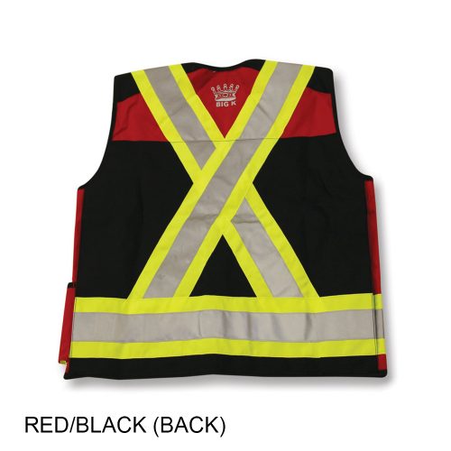 #010-BK999 - 600 Denier Surveyor Vest - Image 2