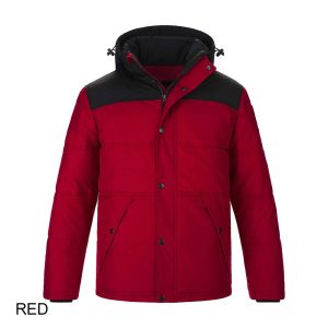 #012-L06025 - NUNAVUT - Men's Puffy Coat w/ Detachable Hood