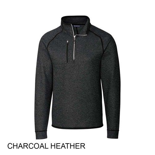 #015-MCO00049 - MAINSAIL Sweater-Knit Half Zip Jacket