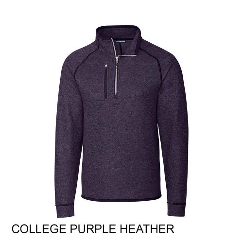#015-MCO00049 - MAINSAIL Sweater-Knit Half Zip Jacket - Image 4