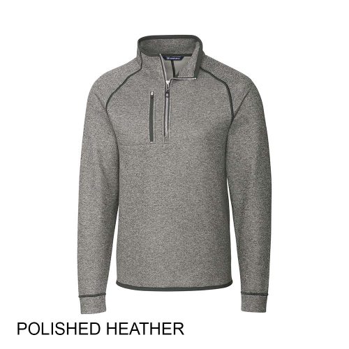 #015-MCO00049 - MAINSAIL Sweater-Knit Half Zip Jacket - Image 7