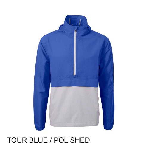#015-MCO00074 - CUTTER & BUCK Charter Eco Men's Anorak Jacket