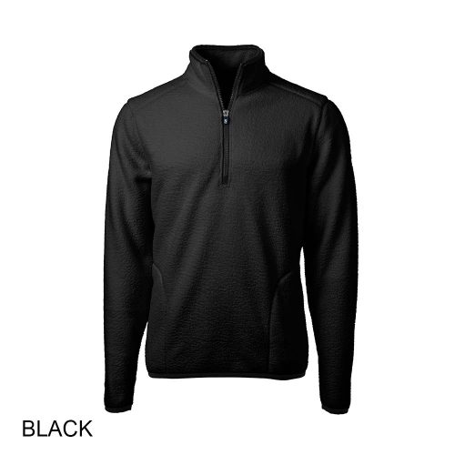 #015-MCO00071 - CUTTER & BUCK CASCADE Eco Sherpa Fleece 1/4 Zip Men's Jacket