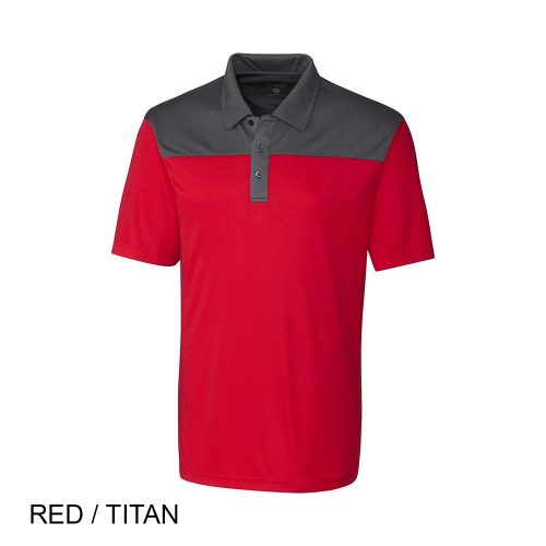 #015-MQK00050 - PARMA COLORBLOCK Tech Jersey Men's Polo - Image 3