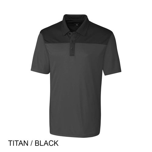 #015-MQK00050 - PARMA COLORBLOCK Tech Jersey Men's Polo - Image 5