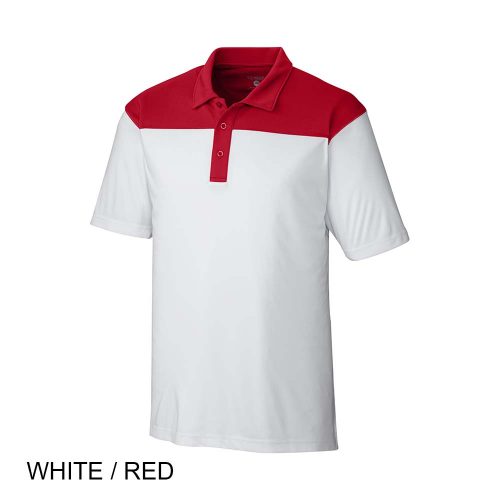 #015-MQK00050 - PARMA COLORBLOCK Tech Jersey Men's Polo - Image 7
