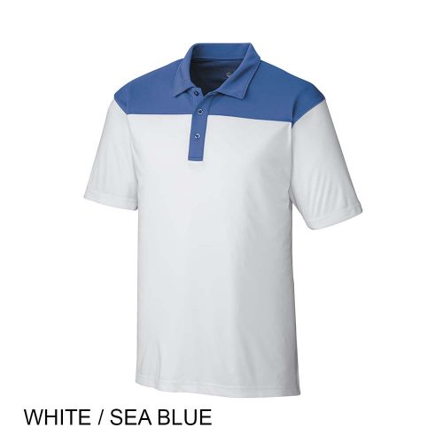#015-MQK00050 - PARMA COLORBLOCK Tech Jersey Men's Polo