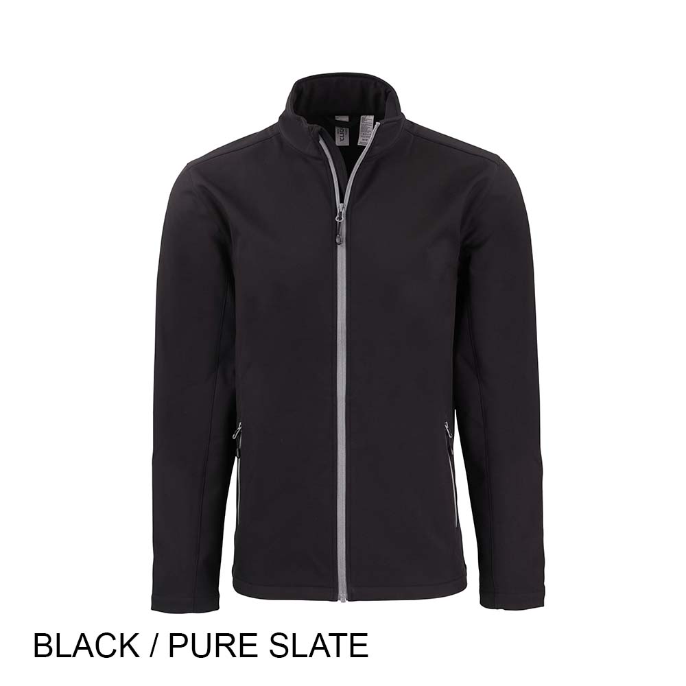 #015-MQO00077 - CLIQUE TEMPO Eco Stretch Full Zip Mens Softshell Jacket - Image 3
