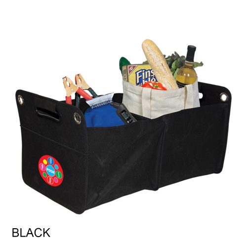 #016-NW7042 - Non Woven Trunk Organizer - 2 Compartment