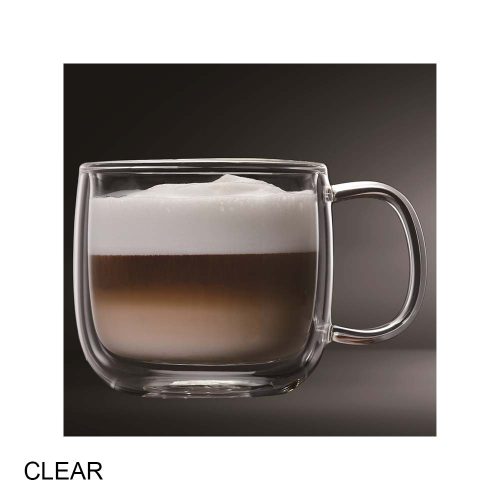 #017-G1275CL - Barista Double Wall Cafe Latte - Imprinted - 16.7oz