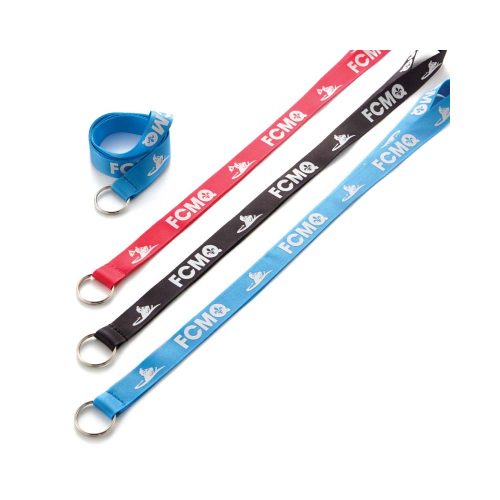 #020-DE-C - Deluxe Polyester Lanyard