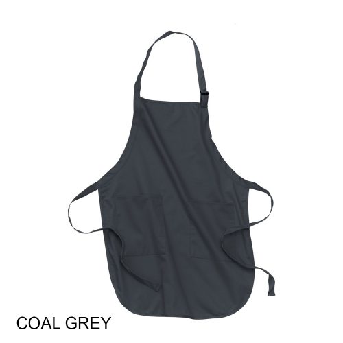 #042-A100 - Full Length Apron with Pockets - Image 3