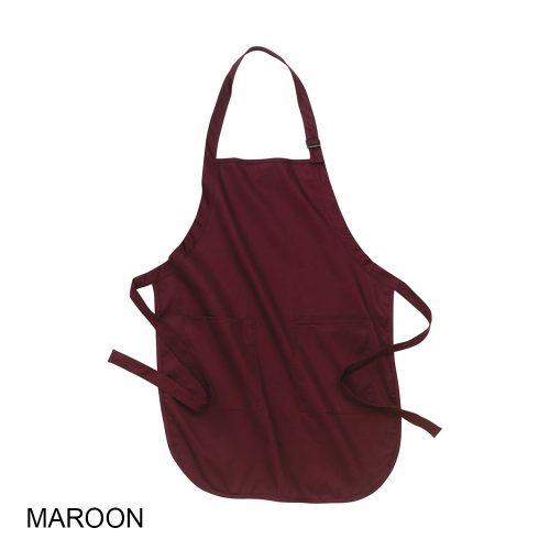 #042-A100 - Full Length Apron with Pockets - Image 4
