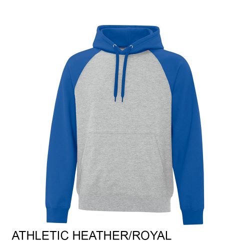 #042-ATCF2550 ATC Everyday Fleece Two Tone Hooded Sweatshirt