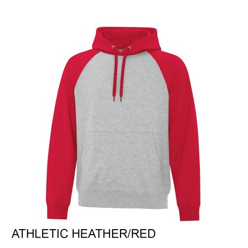 #042-ATCF2550 ATC Everyday Fleece Two Tone Hooded Sweatshirt - Image 4