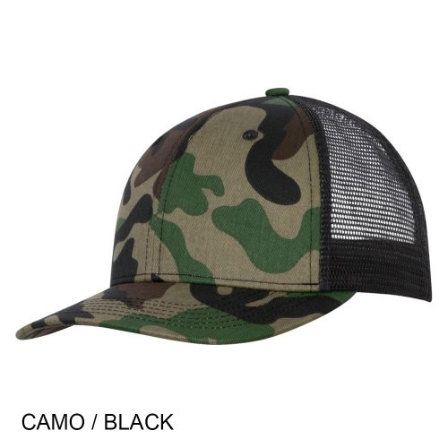 #042-C1318 - ATC Snapback Trucker Mesh Cap - Image 6