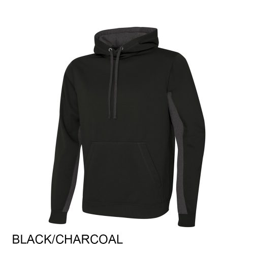 #042-F2011 ATC Game Day Fleece Colour Block Hooded Sweatshirt - Image 2