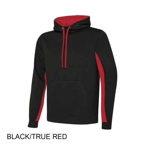 #042-F2011 ATC Game Day Fleece Colour Block Hooded Sweatshirt - Image 3