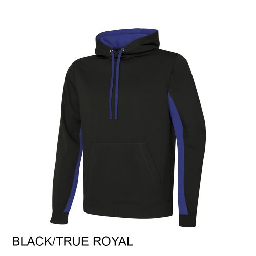 #042-F2011 ATC Game Day Fleece Colour Block Hooded Sweatshirt - Image 4
