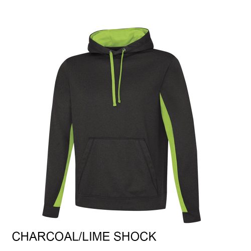 #042-F2011 ATC Game Day Fleece Colour Block Hooded Sweatshirt - Image 6