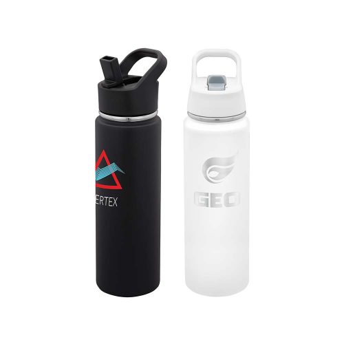 #045-SL170PR - Urban Peak Portage Flip Straw Water Bottle - 25oz