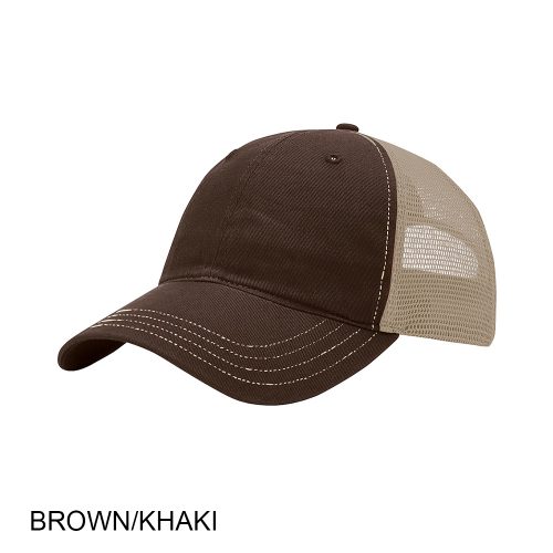 #048-RC111 - RICHARDSON Washed Trucker Mesh Cap