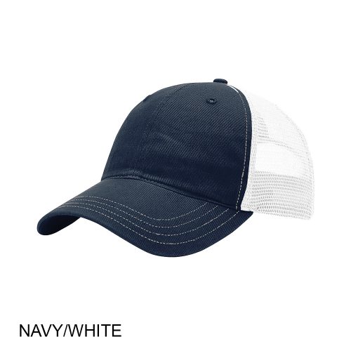 #048-RC111 - RICHARDSON Washed Trucker Mesh Cap - Image 6