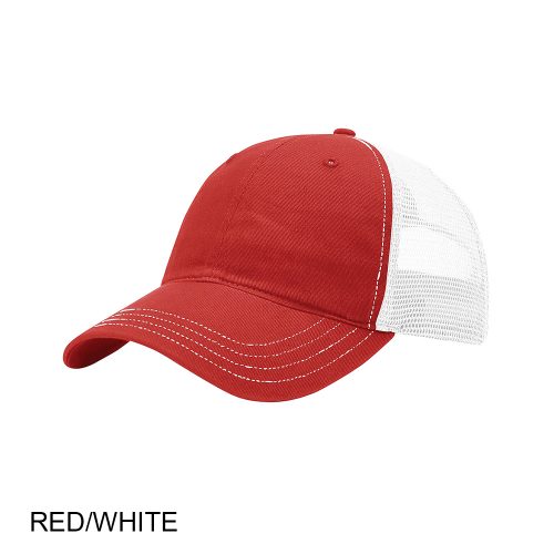 #048-RC111 - RICHARDSON Washed Trucker Mesh Cap - Image 8