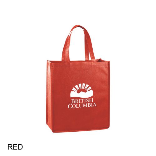 #055-B564 - BASIC Non Woven Tote (14"W x 16"H x 6.5"D) - Image 5