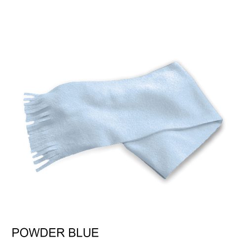 #059-FP579 Amherst Polar Fleece Scarf With Fringes