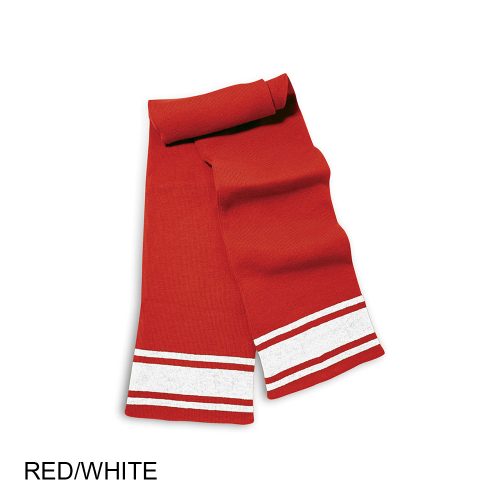 #059-FP659 Searston Knit Scarf With Three Stripes - Image 10