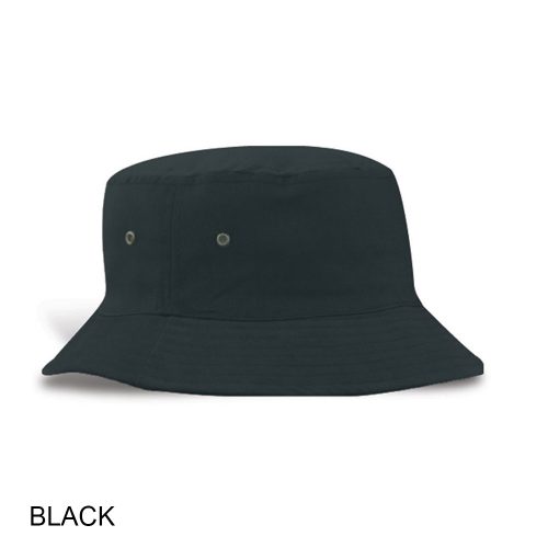 #059-FP716 - Heavyweight Brushed Cotton Twill Bucket Hat - Image 4