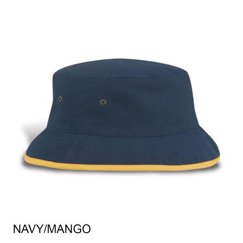 #059-FP716 - Heavyweight Brushed Cotton Twill Bucket Hat - Image 10