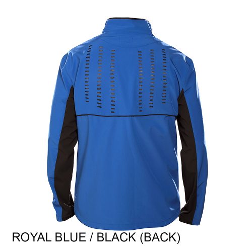 #059-FW3122 - GRENADA Mesh Backed Laser Cut Outs Men's Jacket - Image 2