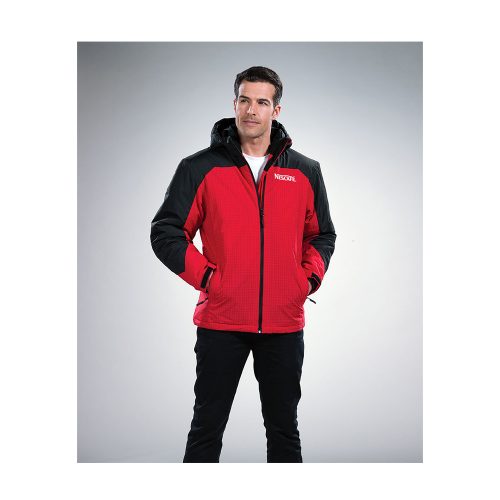 #059-FW3171 - GRANADA Subtle Pattern Heavyweight Critically Seam Sealed Waterproof Winter Men's Jacket - Image 7