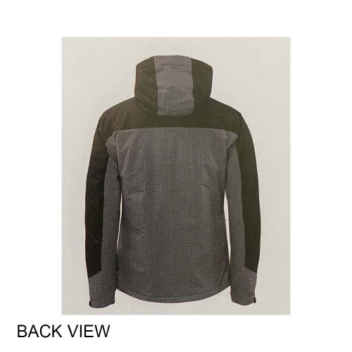 #059-FW3171 - GRANADA Subtle Pattern Heavyweight Critically Seam Sealed Waterproof Winter Men's Jacket - Image 5
