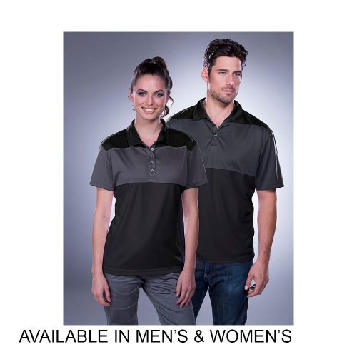 #059-FW7956 - BUFFALO Tri-Color Performance Women's Polo - Image 7