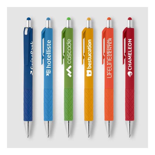 #068-AKR - Islander Gel Retractable Bright Stylus Pen