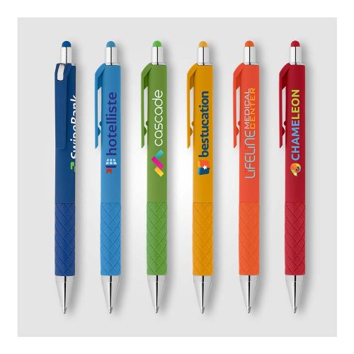 #068-AKR - Islander Gel Retractable Bright Stylus Pen - Image 2
