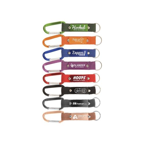 #068-LAJ - Strap Happy Carabiner Keychain