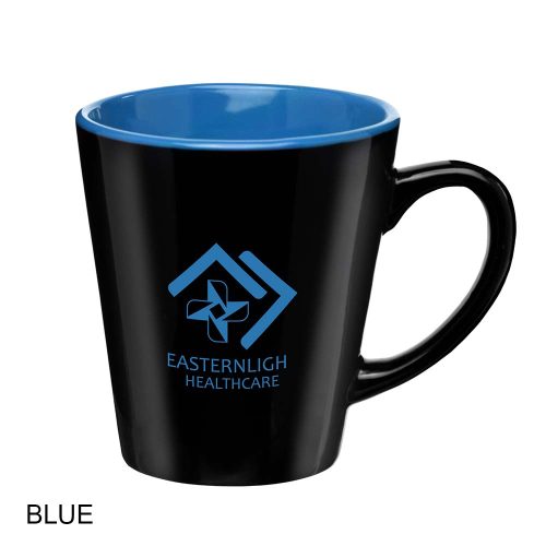 #068-MUP - Two Tone Ceramic Mug - Imprinted - 12oz - Image 2